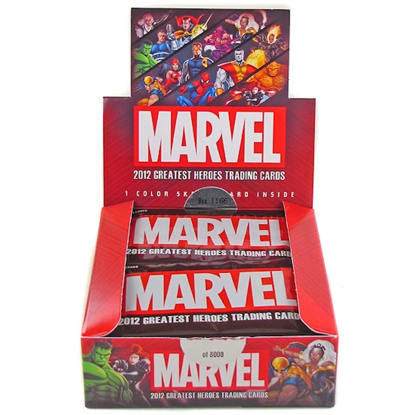 2012 Rittenhouse Marvel Greatest Heroes Trading Card Box | Sketch Card Insert (Ships Sealed Only)