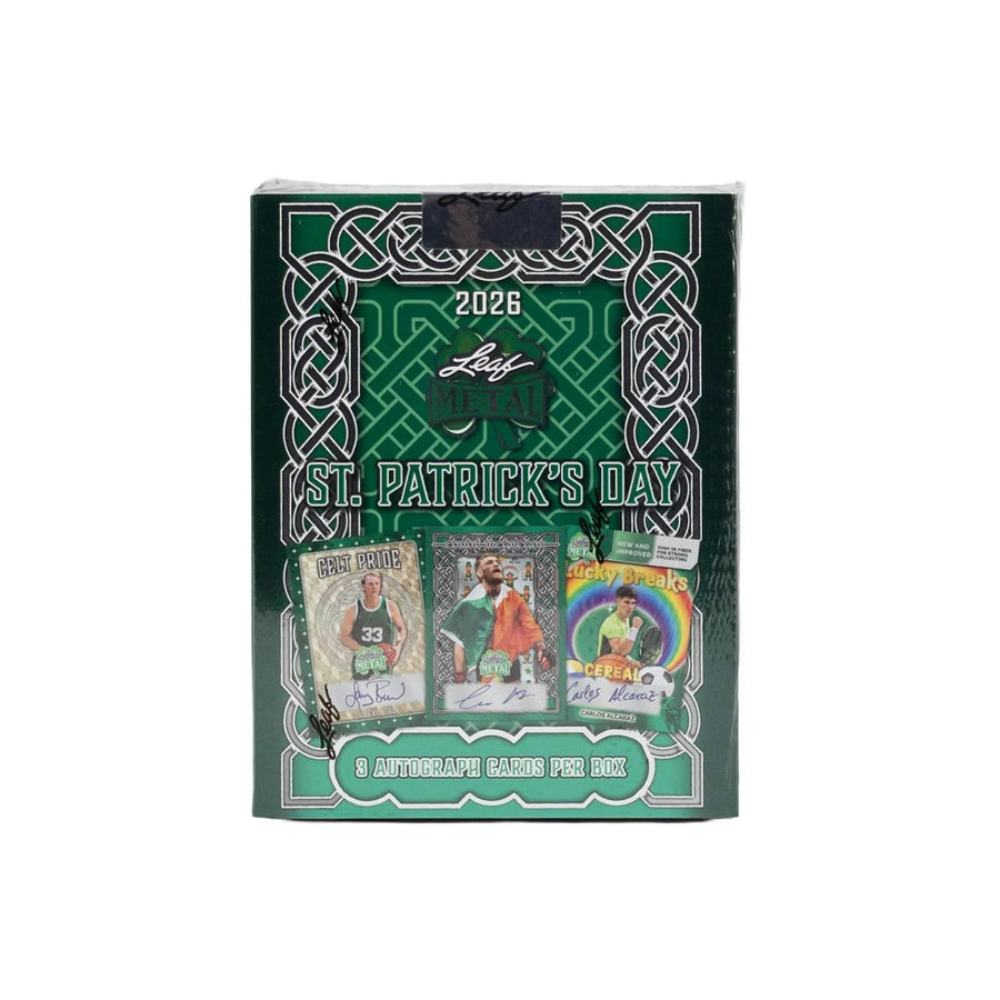 DRAFT - 2026 Leaf Metal St. Patrick's Day Hobby Box