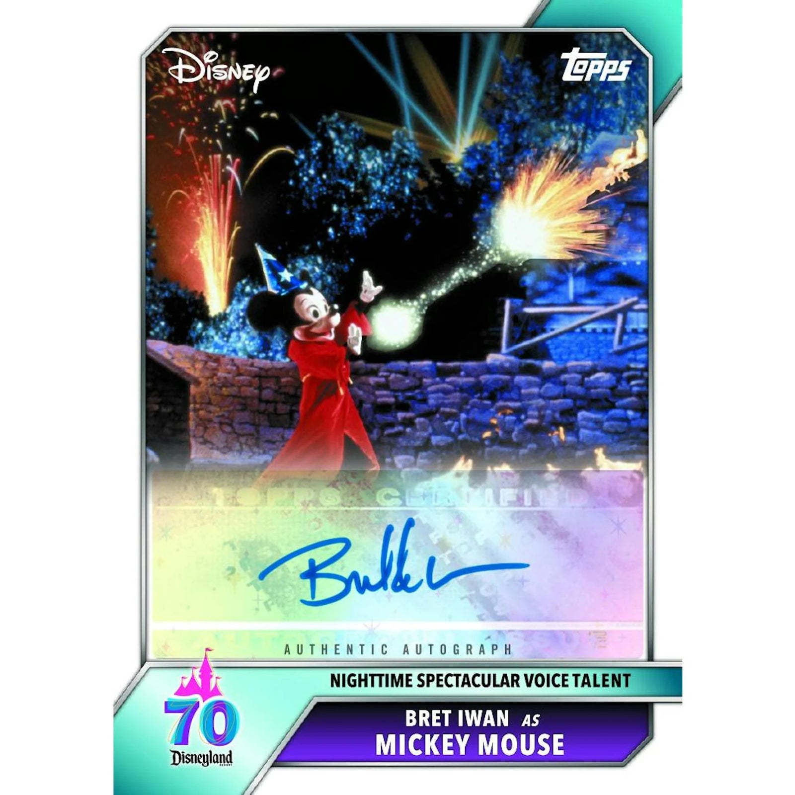 DRAFT - 2025 Topps Disneyland 70th Anniversary Blaster 40-Box Case