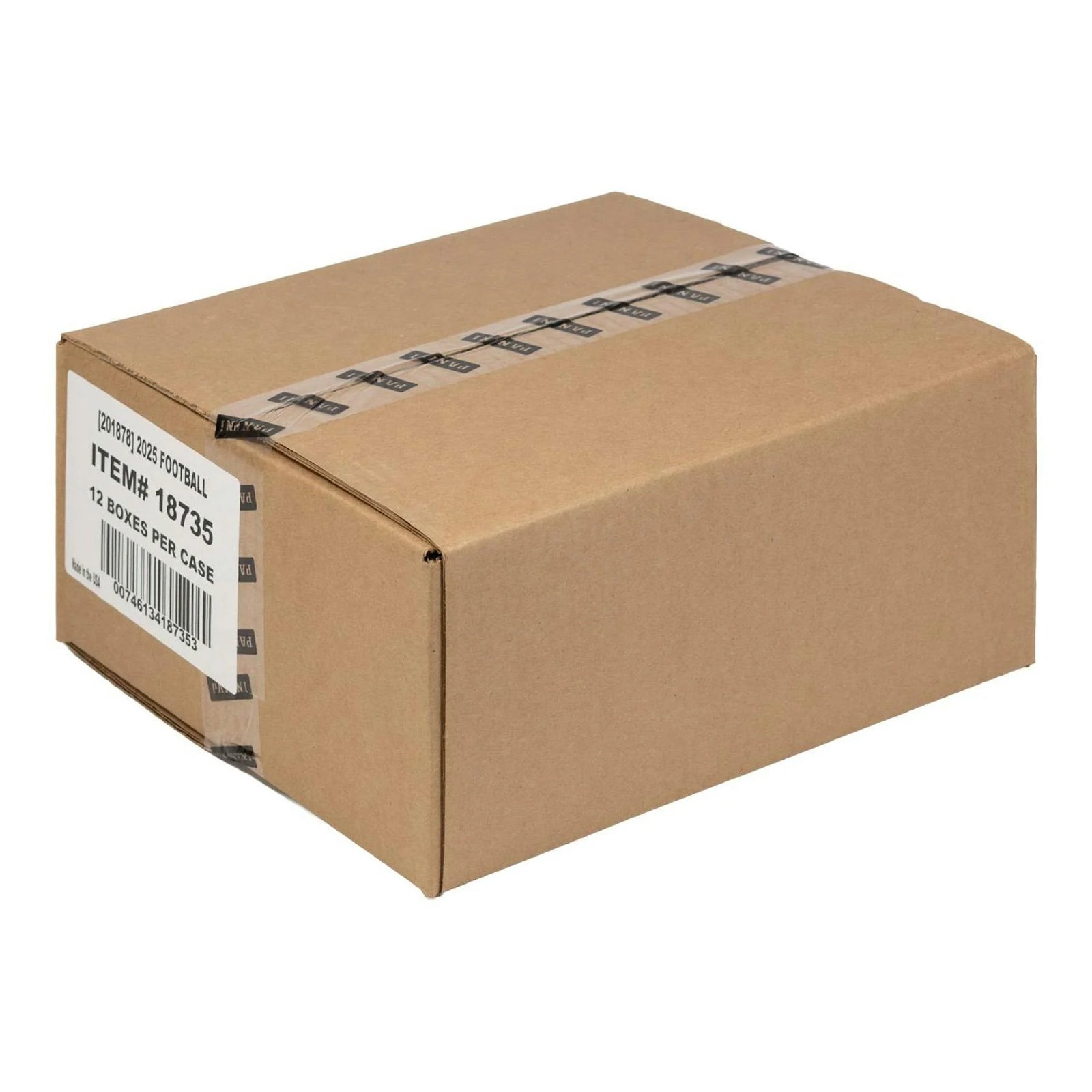 DRAFT - New 2025 Panini Prizm Football International Hobby 12-Box Case