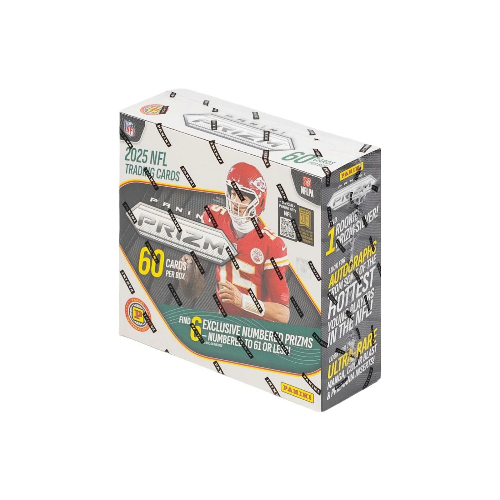 DRAFT - New 2025 Panini Prizm Football International Hobby 12-Box Case