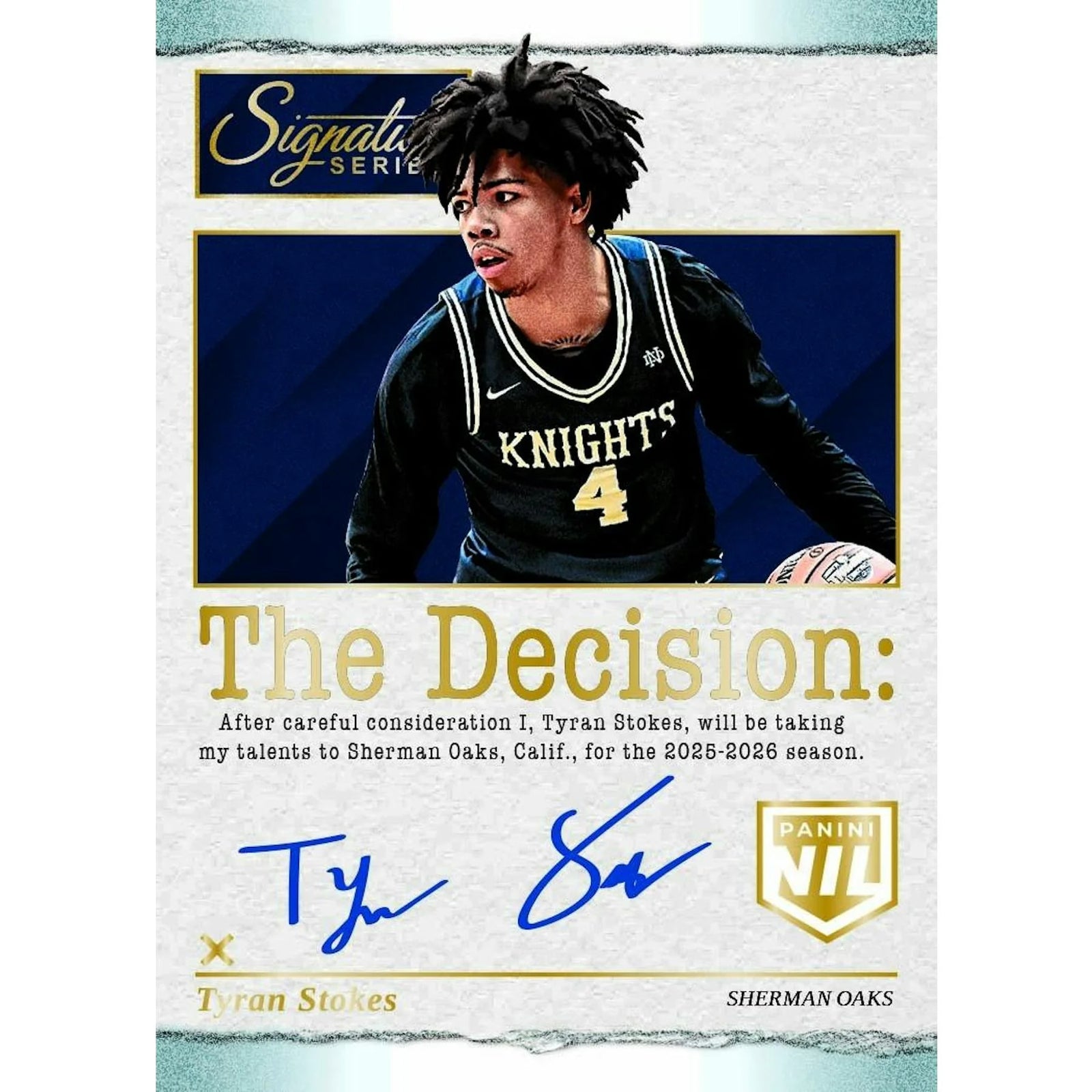 DRAFT - Presell 2025/26 Panini Signature Series Basketball Hobby Box (Presell) Releases May. 27th, 2026