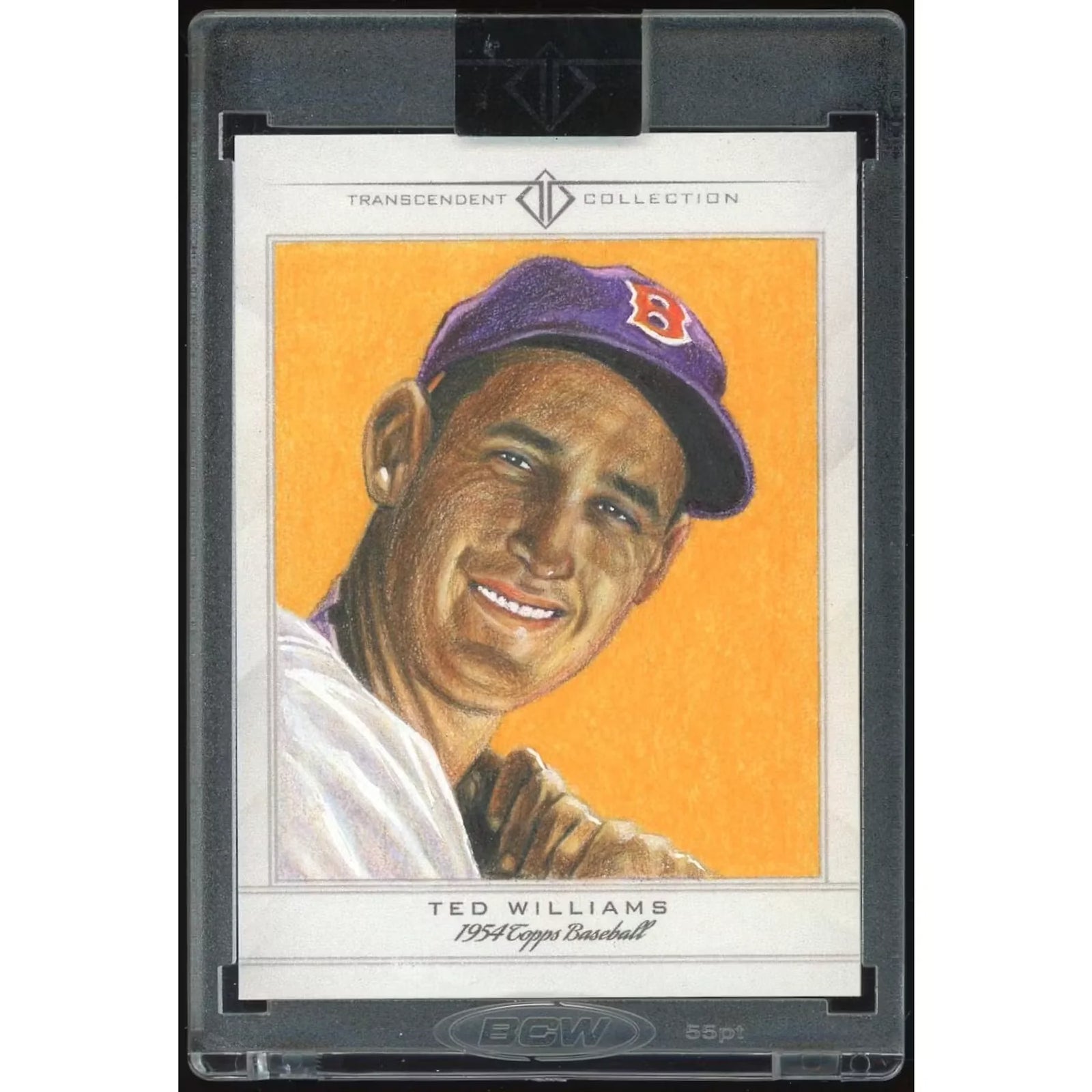 Ted Williams Signed Sketch Card | 2016 Topps Transcendent 1/1