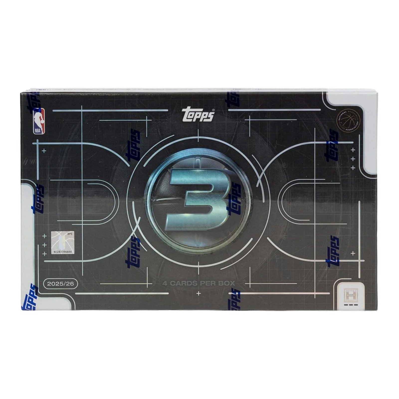 DRAFT - 2025/26 Topps Three Basketball Hobby Box