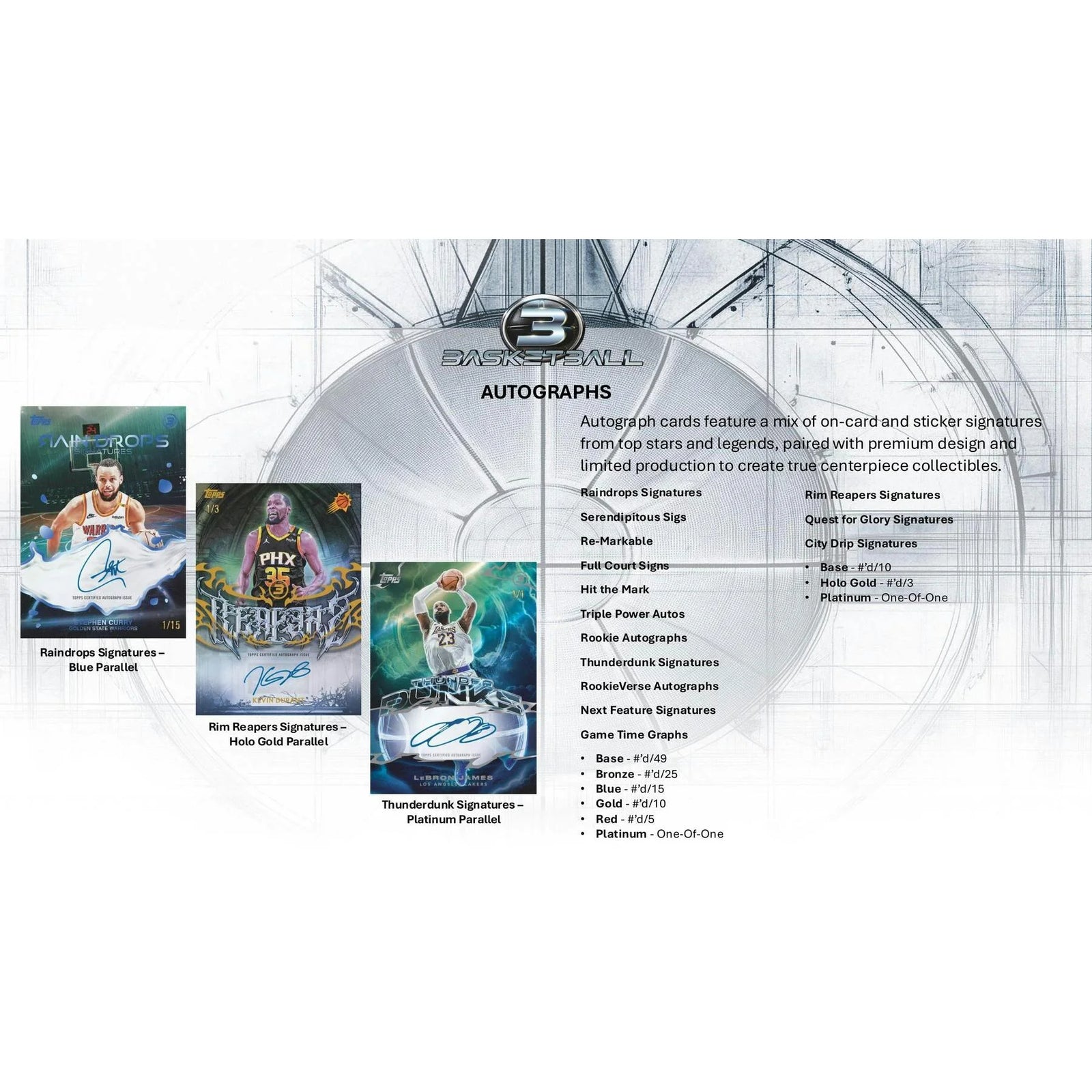 DRAFT - 2025-26 Topps Three Basketball Hobby 4-Box Case | SKU BVE30JNC2X