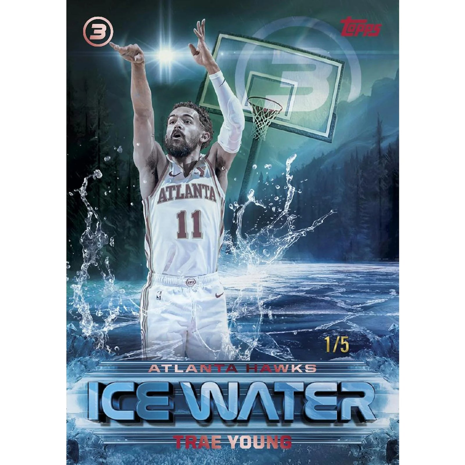 DRAFT - 2025-26 Topps Three Basketball Hobby 4-Box Case | SKU BVE30JNC2X