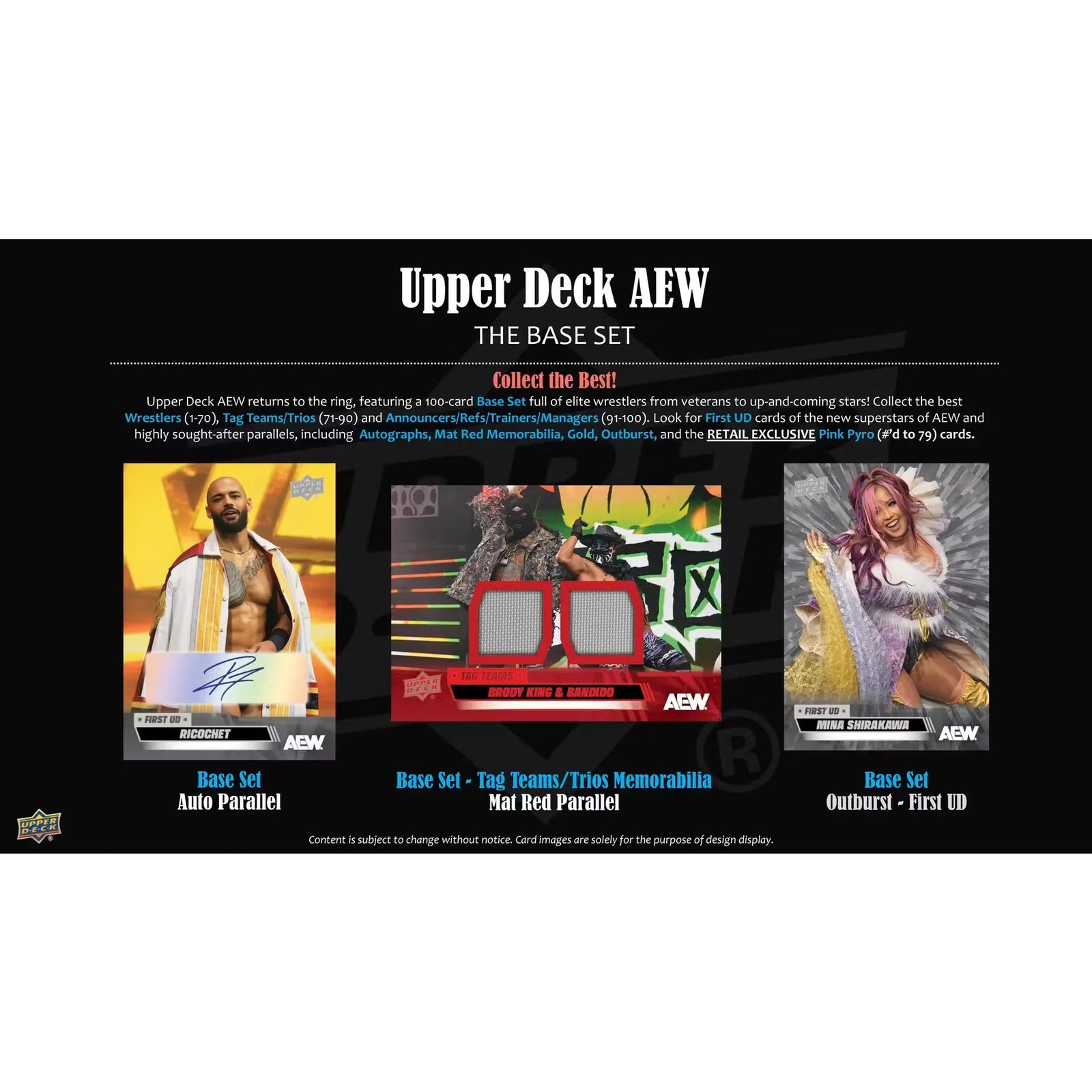 2026 Upper Deck AEW All Elite Wrestling Blaster 20-Box Case (Ships Sealed Only)