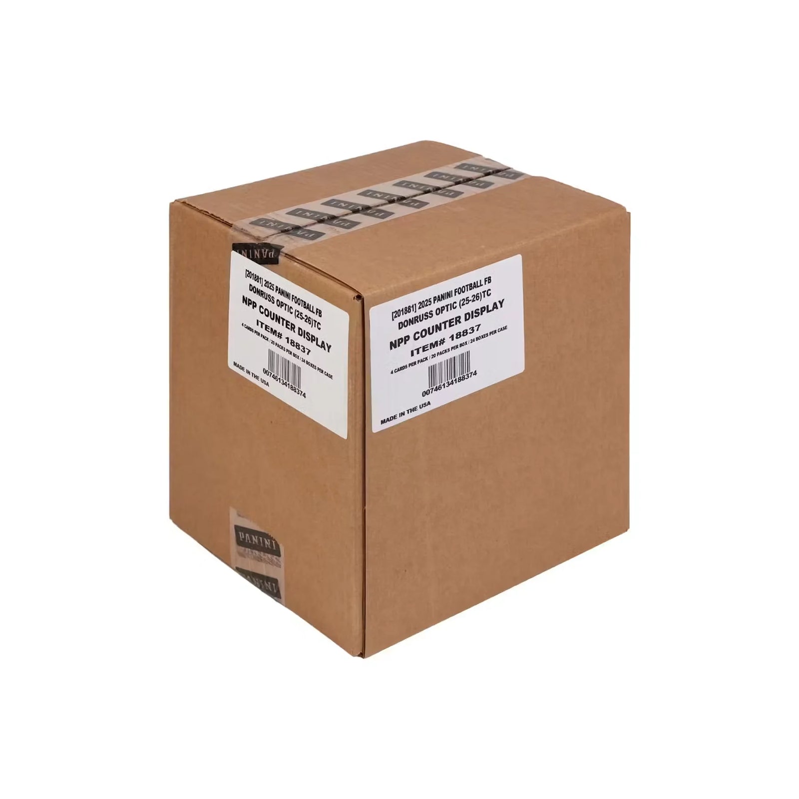 DRAFT - 2025 Panini Donruss Optic Football 24-Box Case | 20-Pack Retail