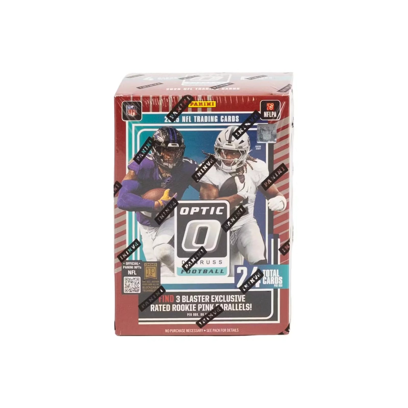 DRAFT - 2025 Panini Donruss Optic Football Blaster Box | Pink Parallels