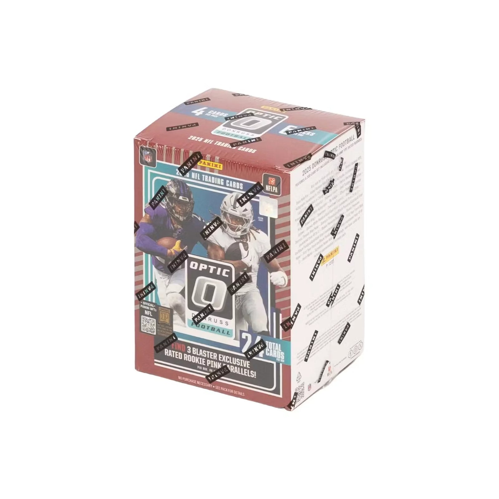 DRAFT - 2025 Panini Donruss Optic Football Blaster Box | Pink Parallels