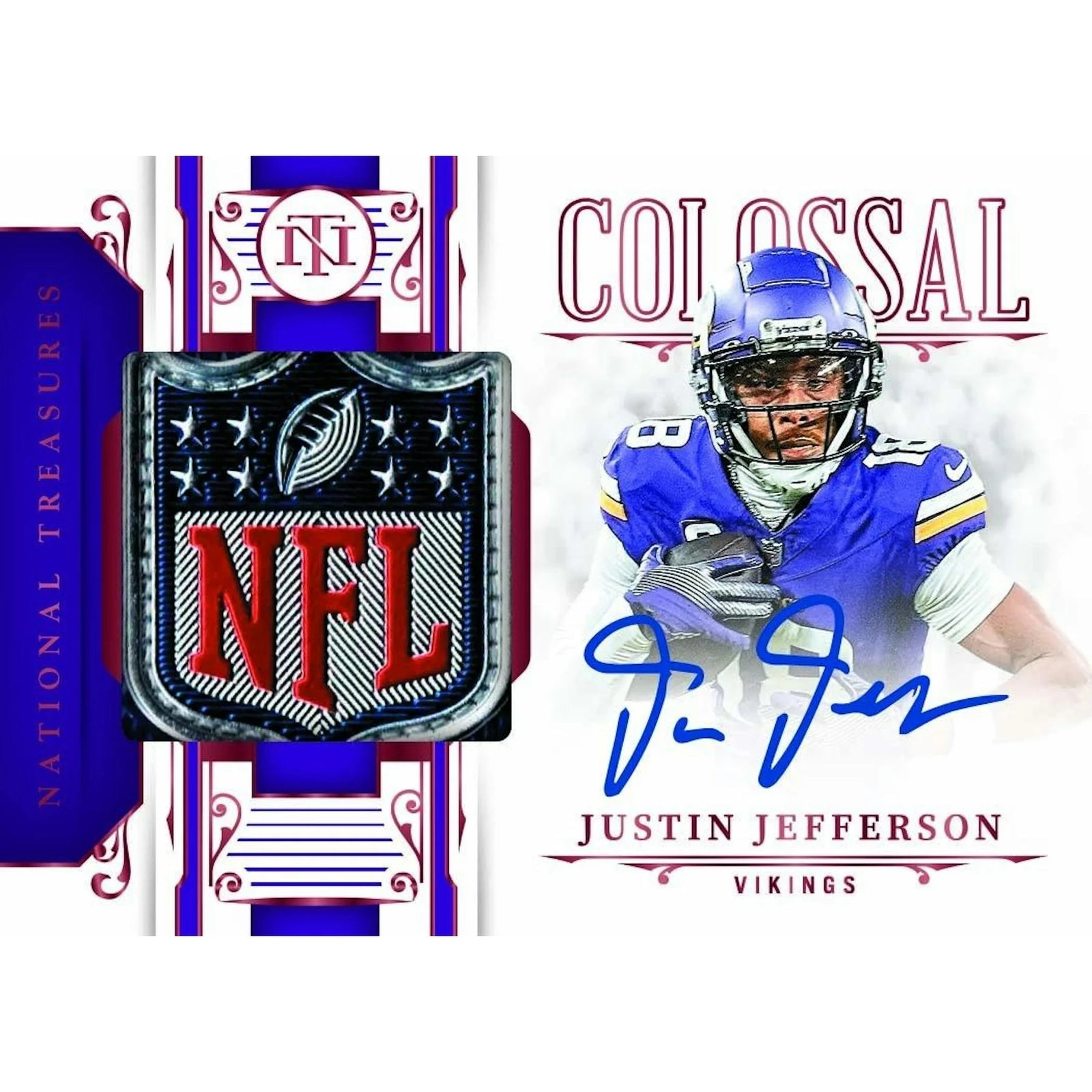 DRAFT - 2025 Panini National Treasures Football 1st Off the Line FOTL Hobby 4-Box Case $14,999.95 Add to Cart