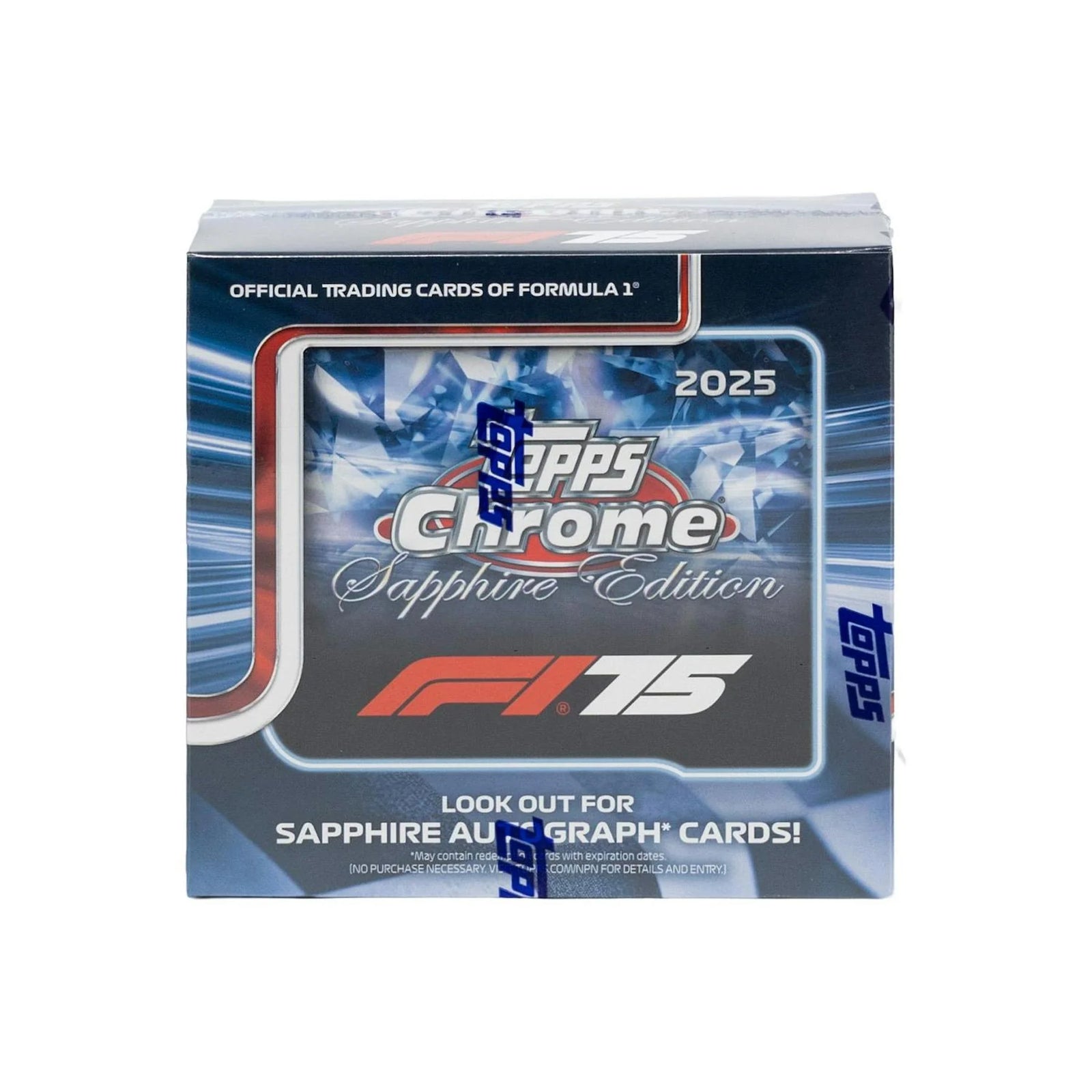 DRAFT - 2025 Topps Chrome Formula 1 Sapphire Edition Box