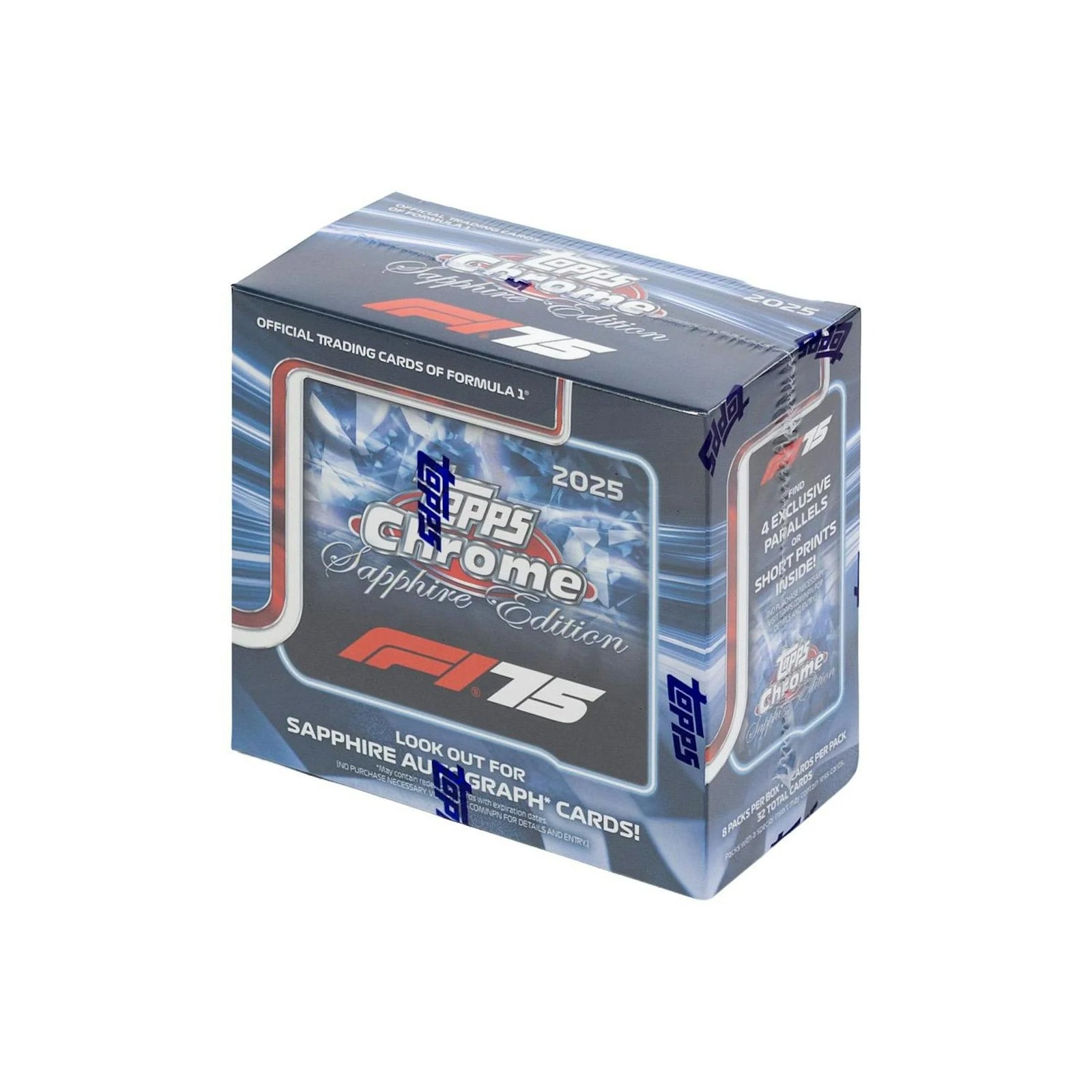DRAFT - 2025 Topps Chrome Formula 1 Sapphire Edition Box
