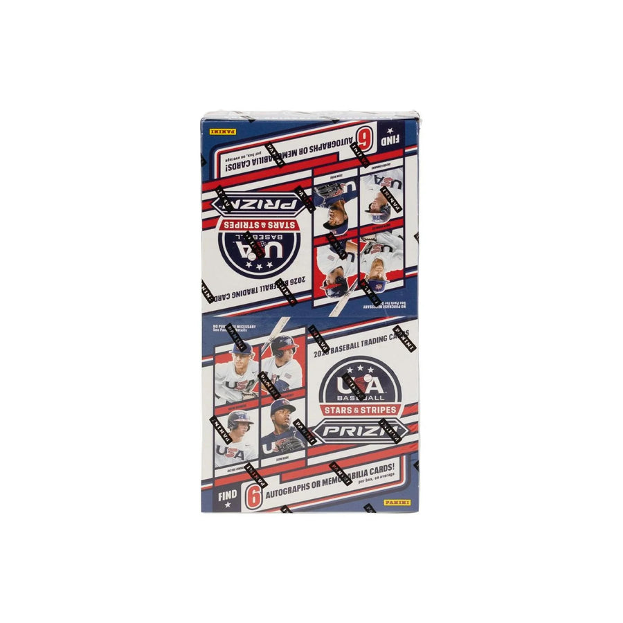 DRAFT - 2026 Panini USA Stars & Stripes Prizm Baseball Hobby Box $134.95 Add to Cart