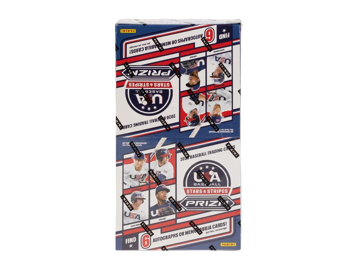 DRAFT - 2026 Panini USA Stars & Stripes Prizm Baseball Hobby Box $134.95 Add to Cart