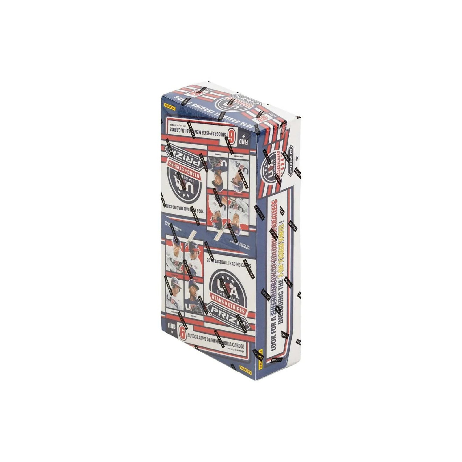 DRAFT - 2026 Panini USA Stars & Stripes Prizm Baseball Hobby 12-Box Case $1,599.95 Add to Cart