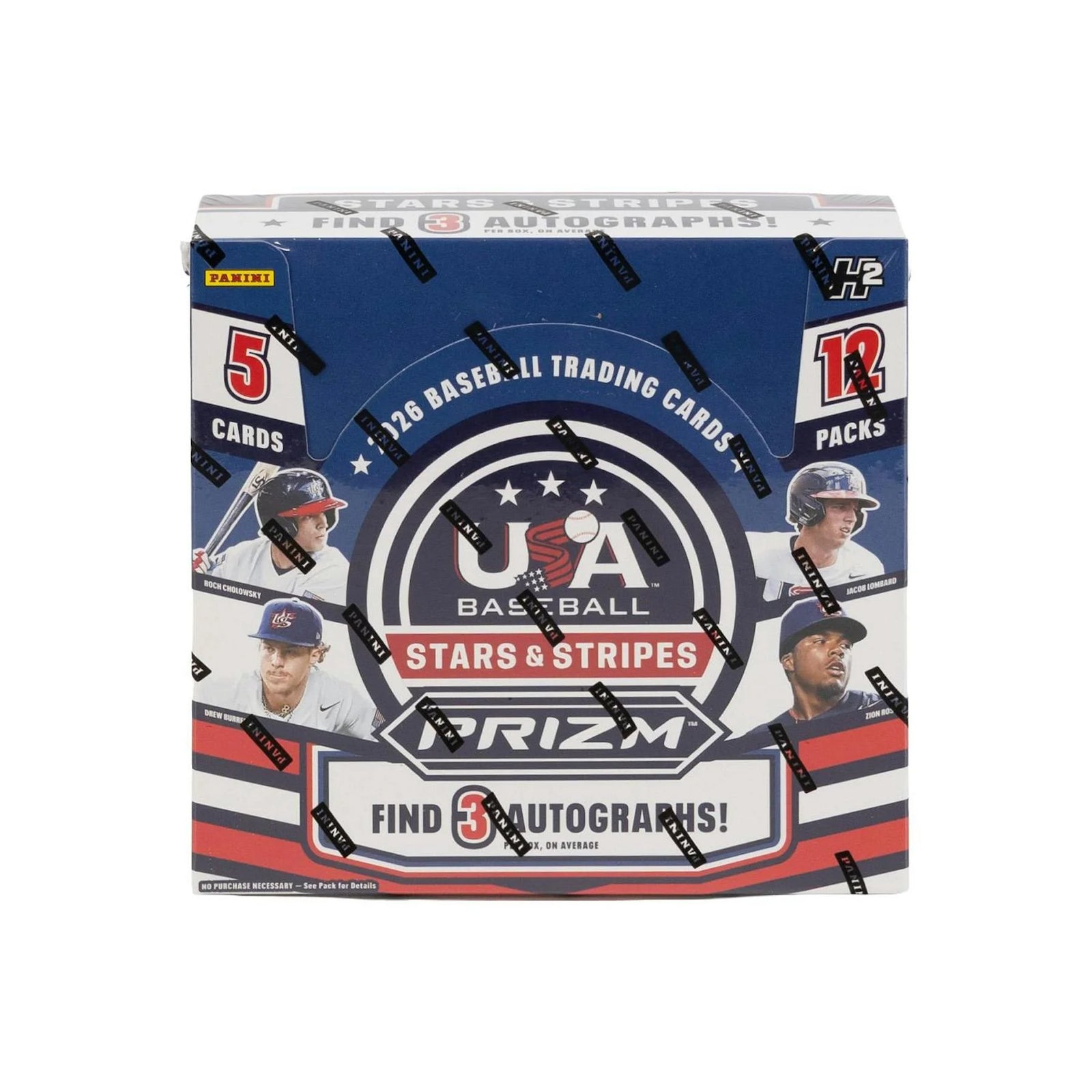 DRAFT - 2026 Panini USA Stars & Stripes Prizm Baseball Hobby Box H2