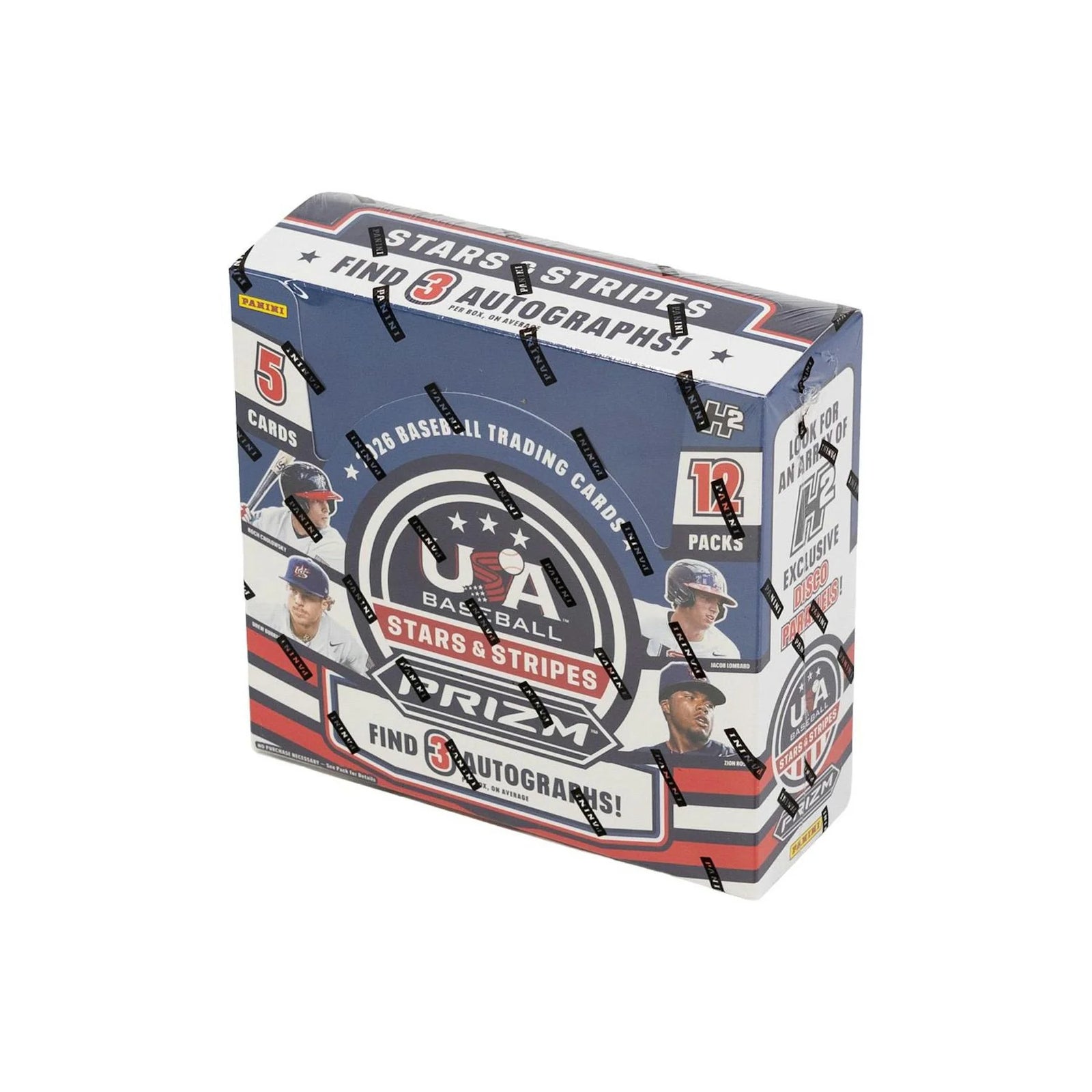 DRAFT - 2026 Panini USA Stars & Stripes Prizm Baseball Hobby Box H2