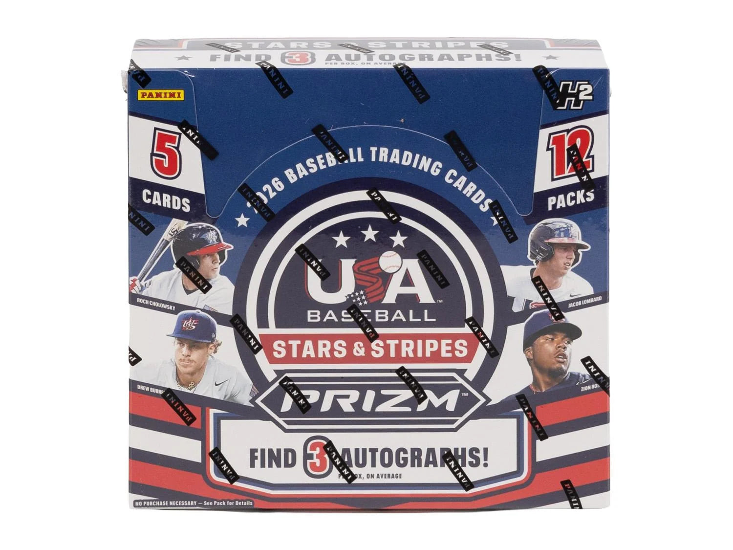DRAFT - 2026 Panini USA Stars & Stripes Prizm Baseball Hobby Box H2