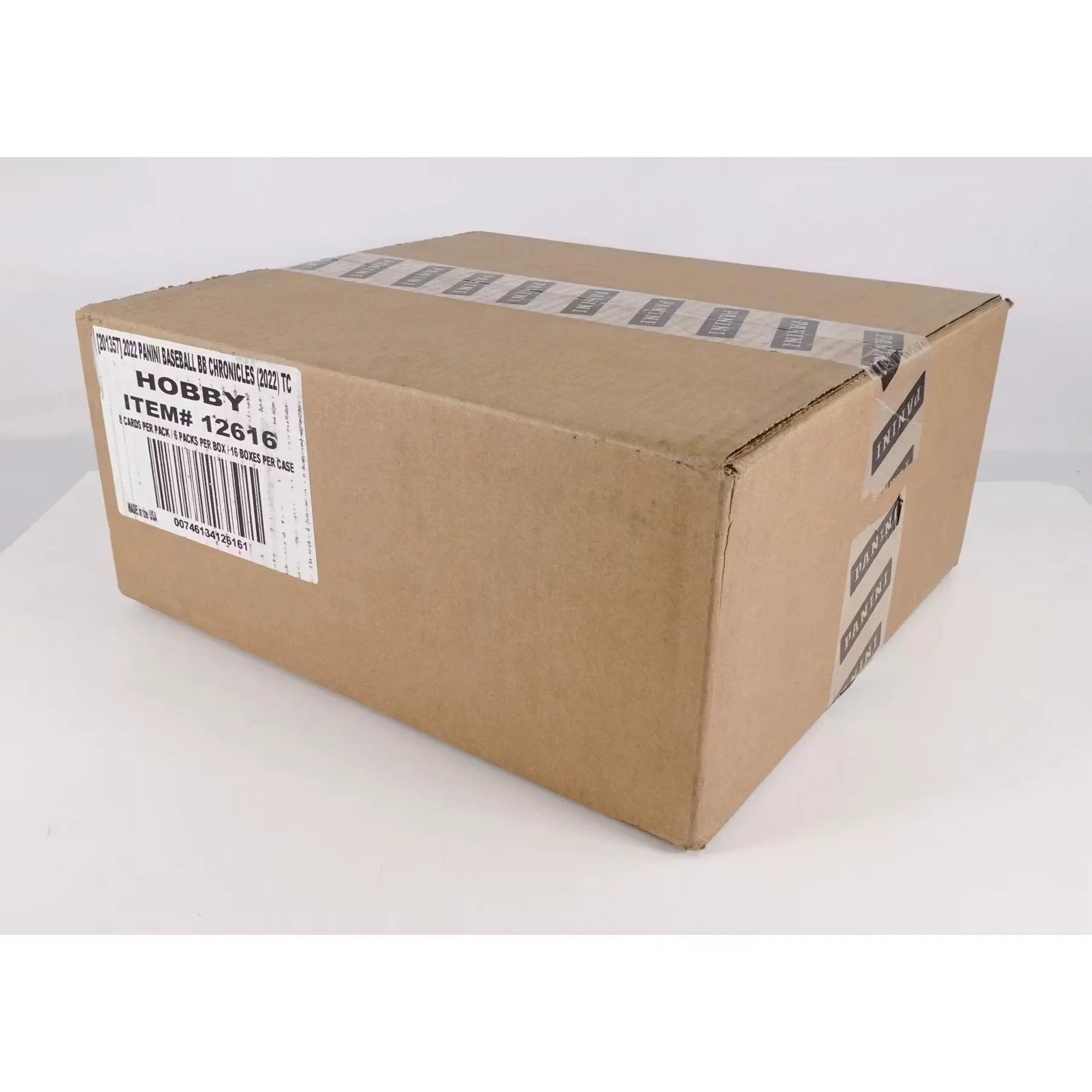2022 Panini Chronicles Baseball Hobby 16-Box Case (Ships Sealed Only)