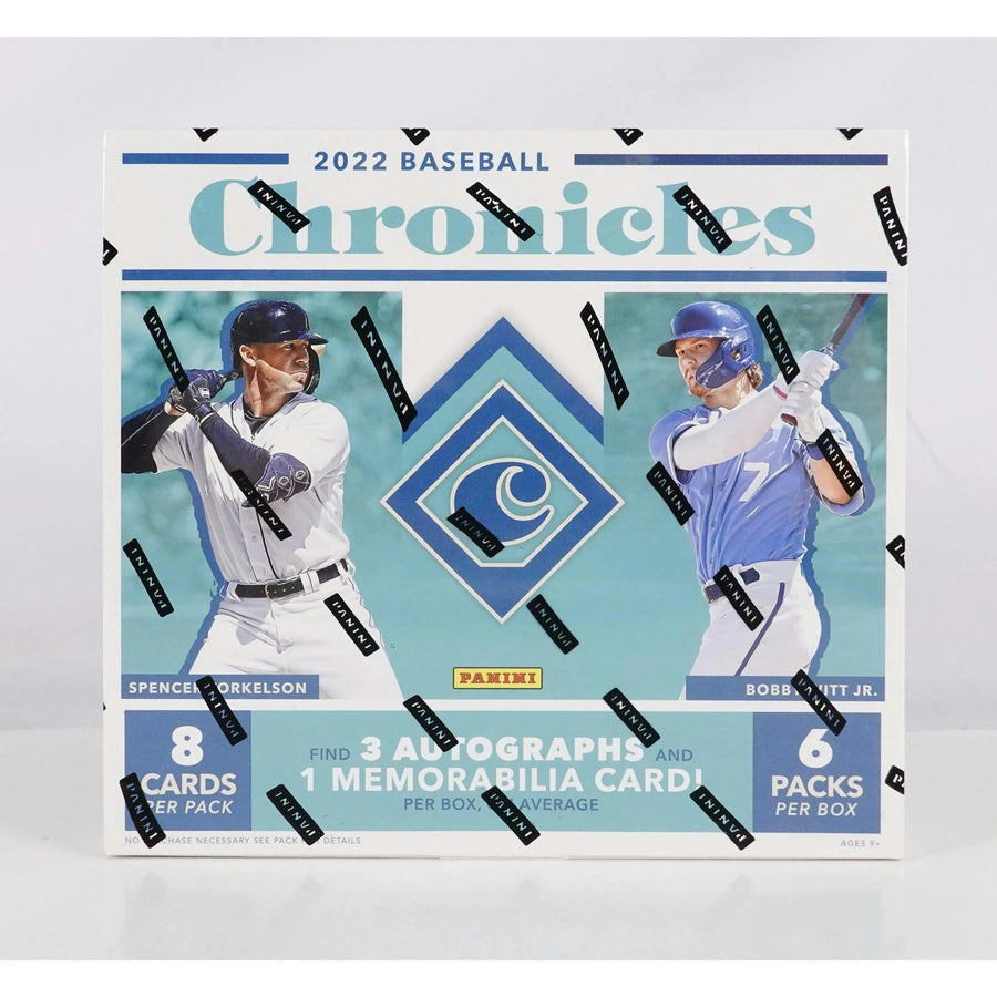 DRAFT - Just In 2022 Panini Chronicles Baseball Hobby Box