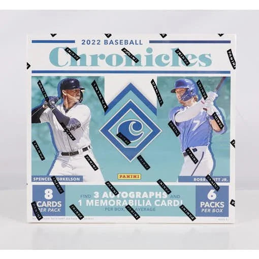 DRAFT - Just In 2022 Panini Chronicles Baseball Hobby Box