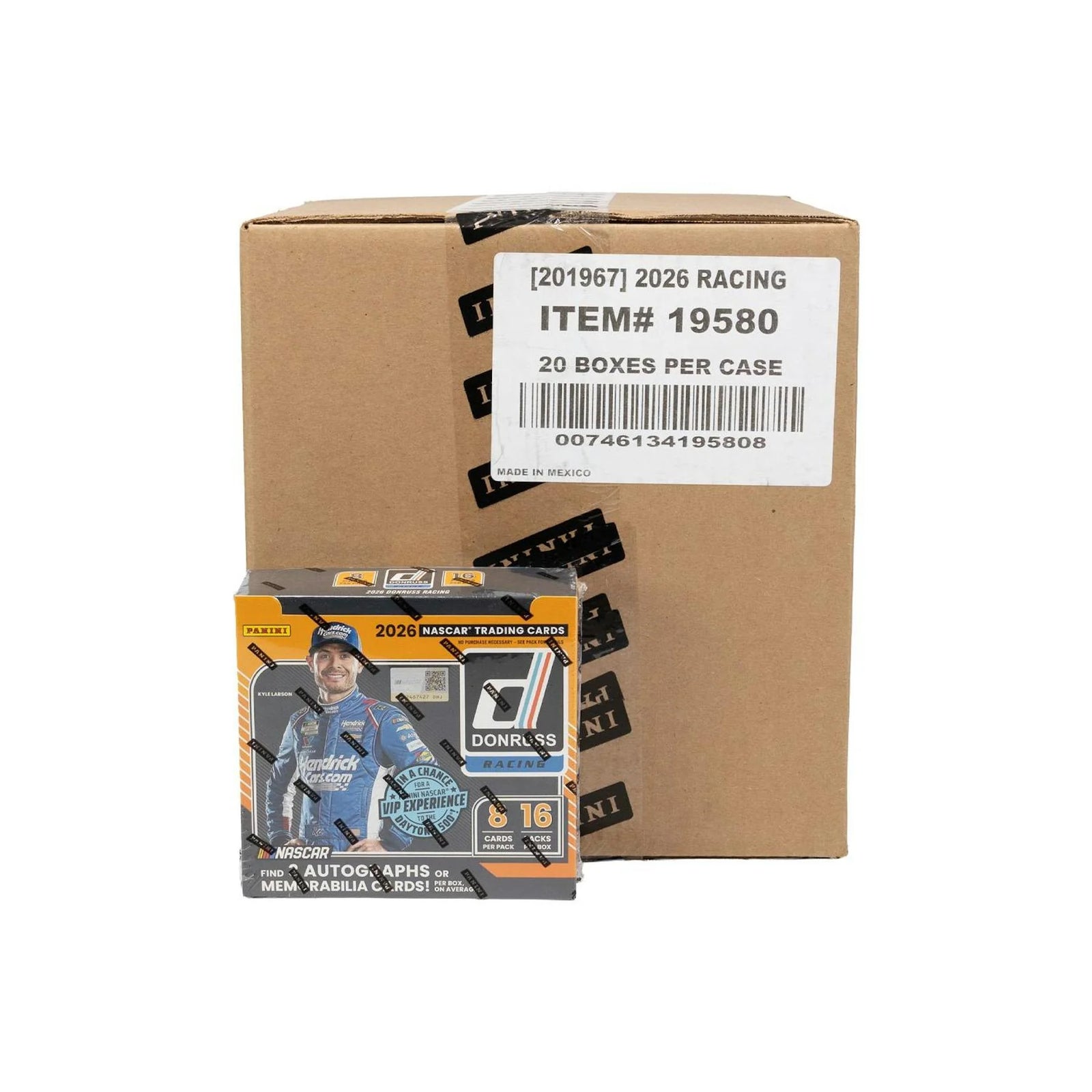 DRAFT - New 2026 Panini Donruss NASCAR Racing Hobby 20-Box Case