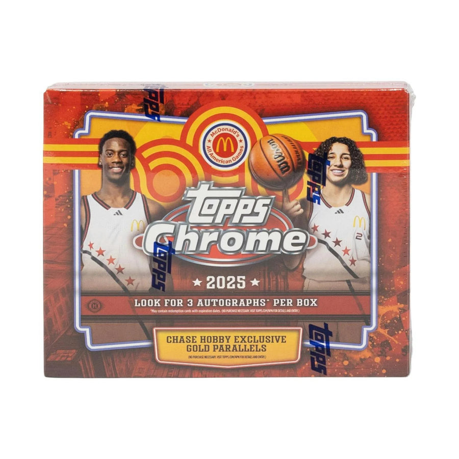DRAFT - 2025 Topps Chrome McDonald's All American Basketball Hobby Box