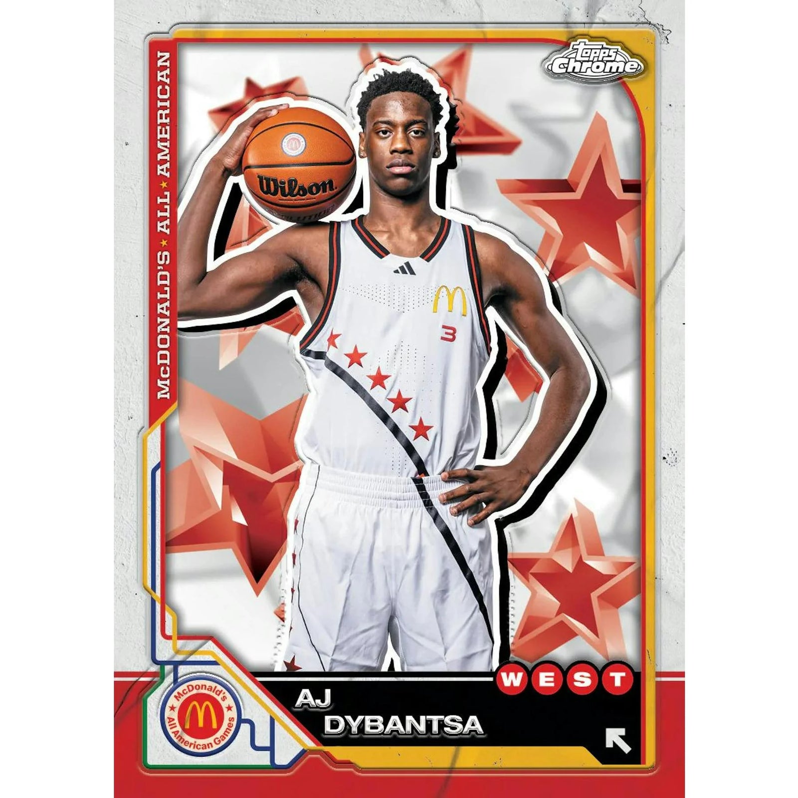 DRAFT - 2025 Topps Chrome McDonald's All American Basketball Hobby Box