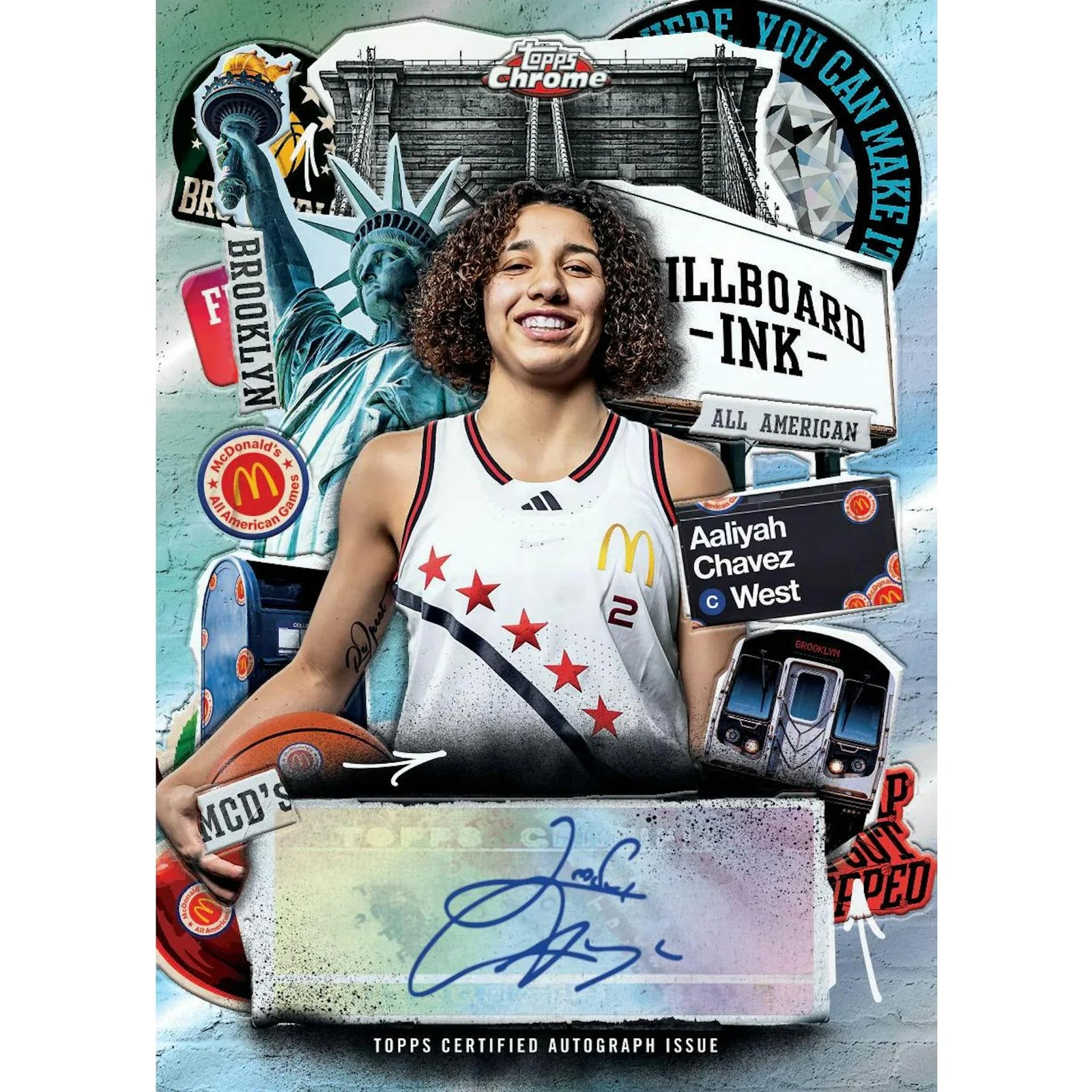 DRAFT - 2025 Topps Chrome McDonald's All American Basketball Hobby Box