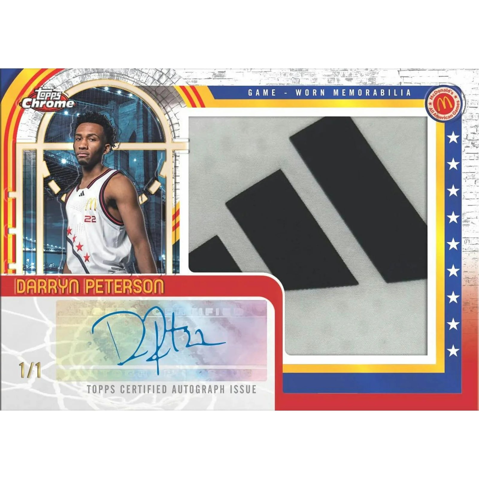 DRAFT - 2025 Topps Chrome McDonald's All American Basketball Hobby Box