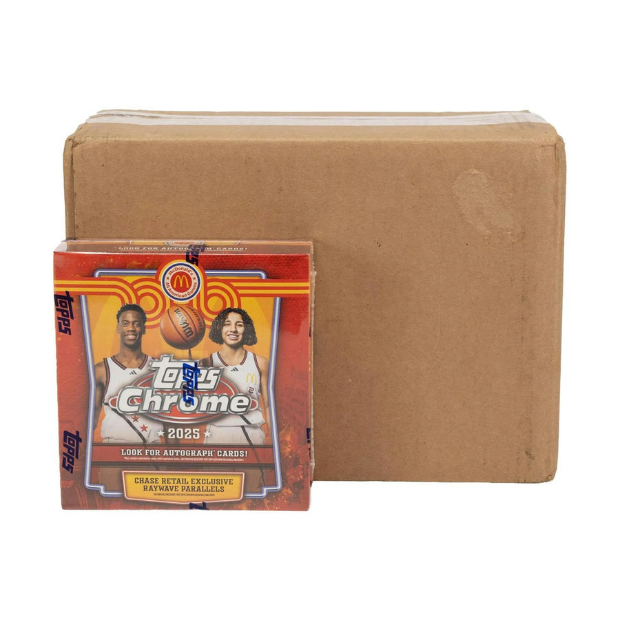 DRAFT - 2025 Topps Chrome McDonald's All American Basketball Hobby 12-Box Case
