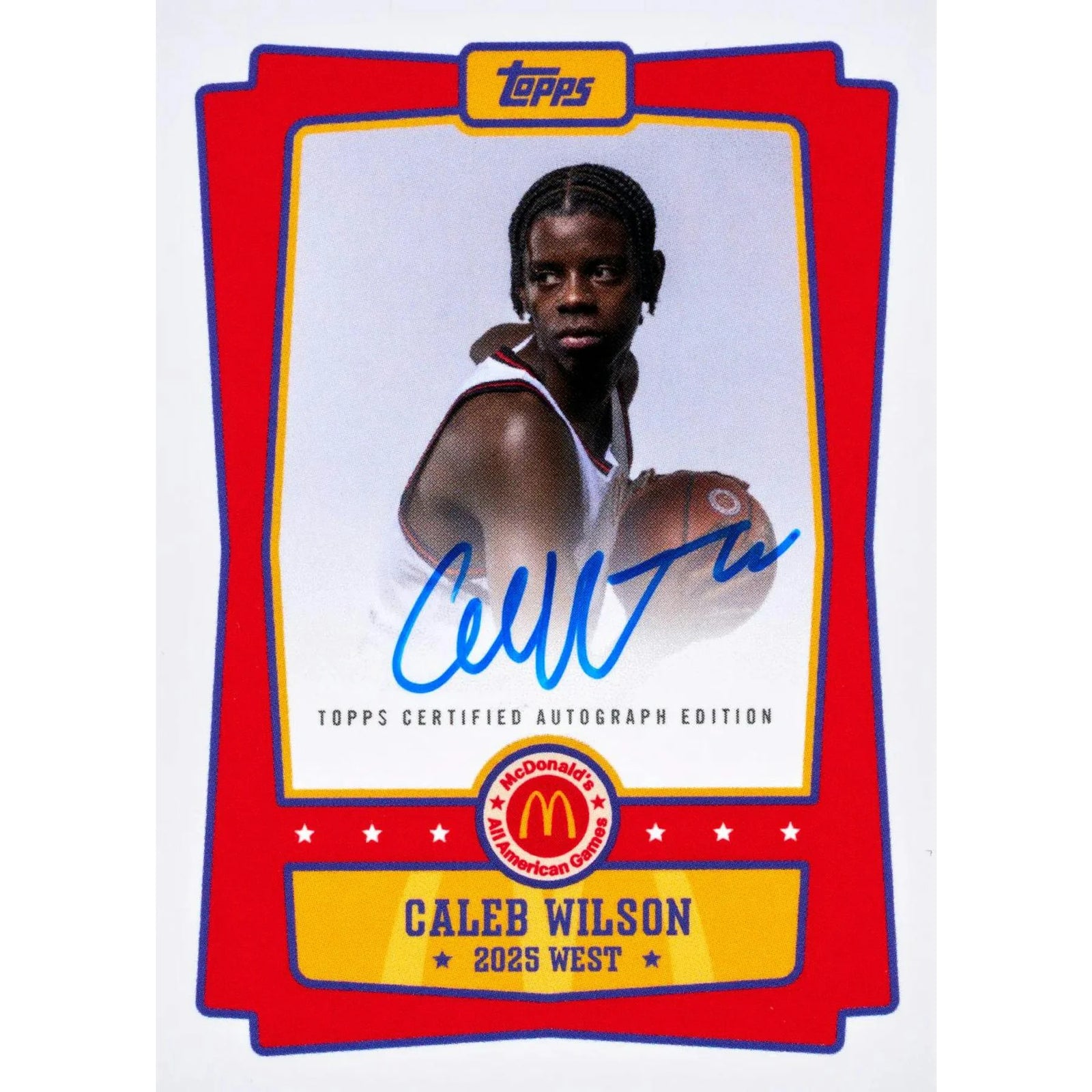 DRAFT - 2025 Topps Chrome McDonald's All American Basketball Hobby 12-Box Case