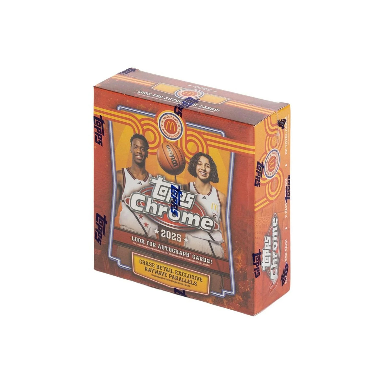 DRAFT - 2025 Topps Chrome McDonald's All American Basketball Hobby 12-Box Case