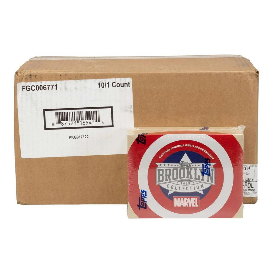 DRAFT - 2026 Topps Marvel Brooklyn Collection Captain America Hobby 10-Box Case