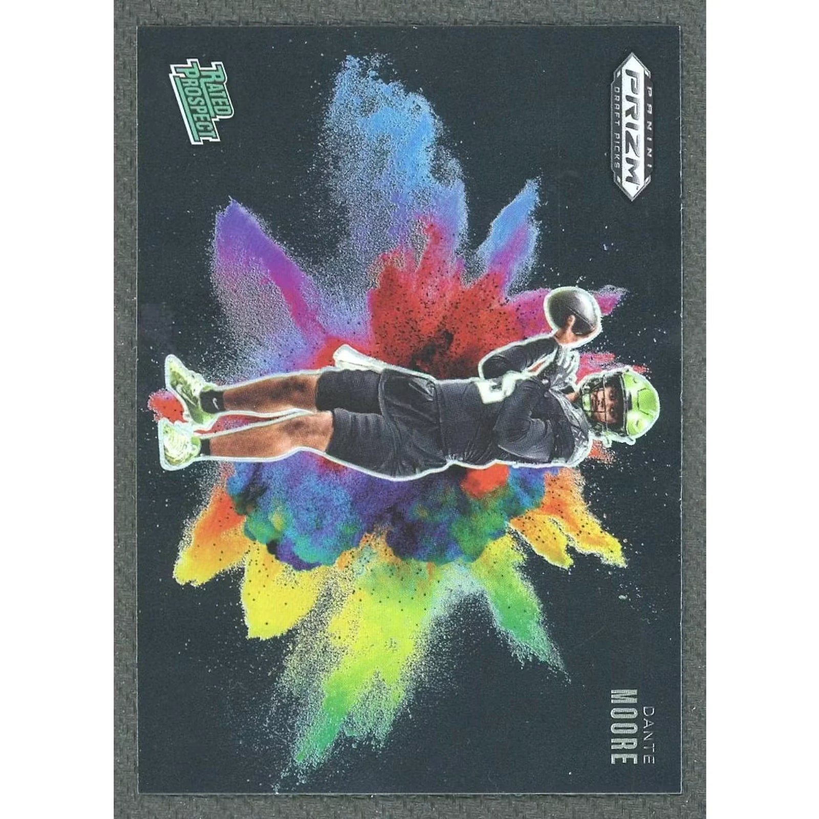 Dante Moore 2025 Panini Prizm Draft Picks Color Blast #9