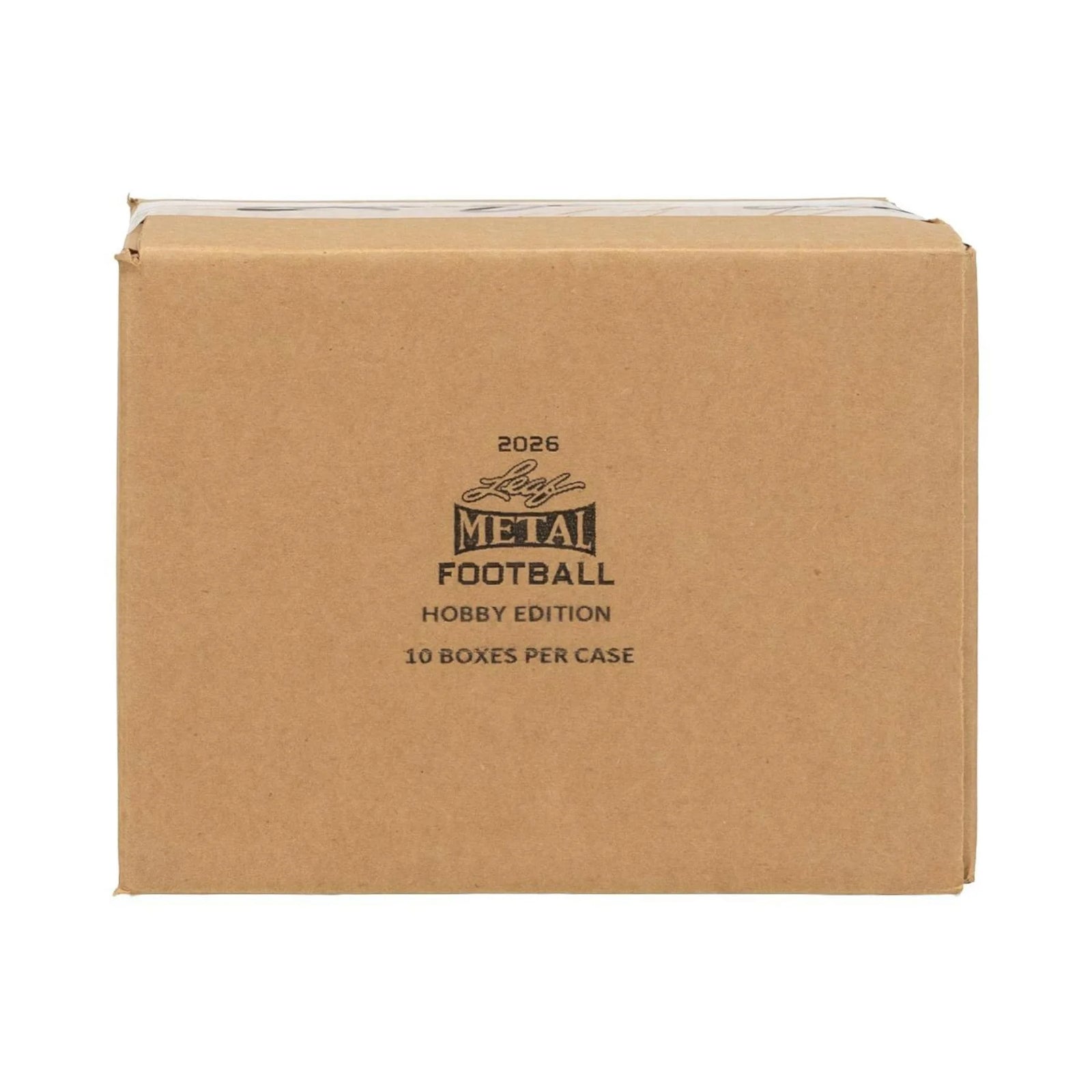 DRAFT - New 2026 Leaf Metal Football Hobby 10-Box Case