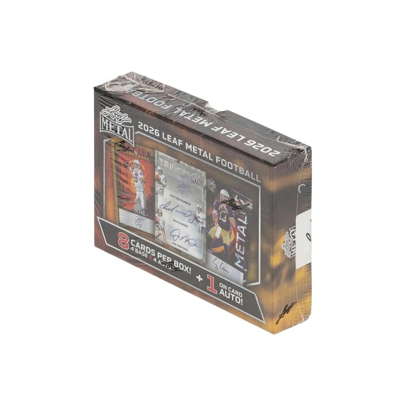 DRAFT - New 2026 Leaf Metal Football Hobby 10-Box Case