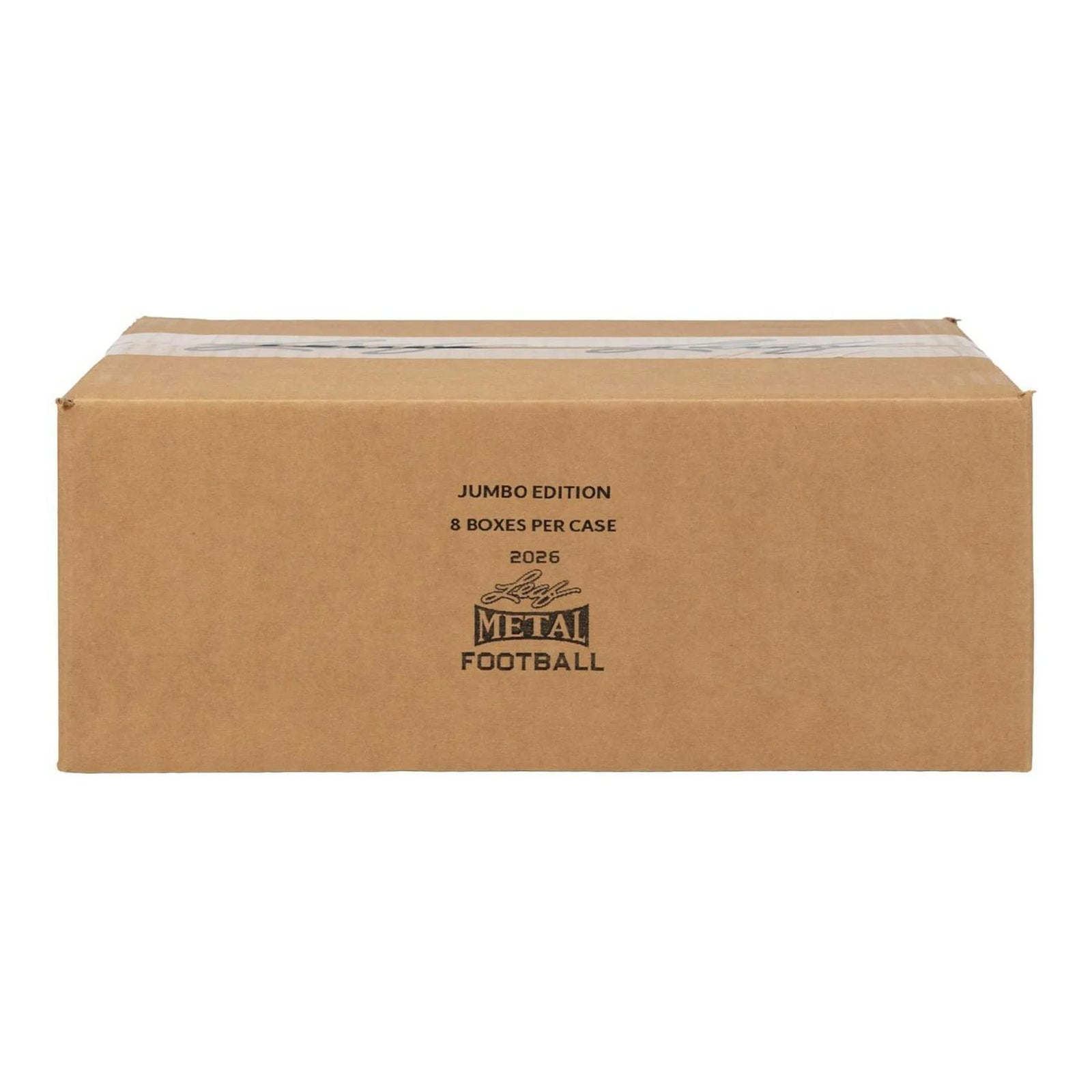DRAFT - New 2026 Leaf Metal Football Hobby Jumbo 8-Box Case