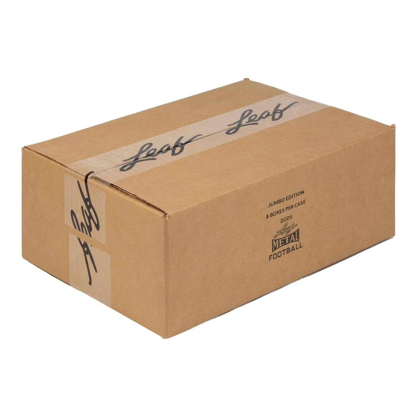 DRAFT - New 2026 Leaf Metal Football Hobby Jumbo 8-Box Case