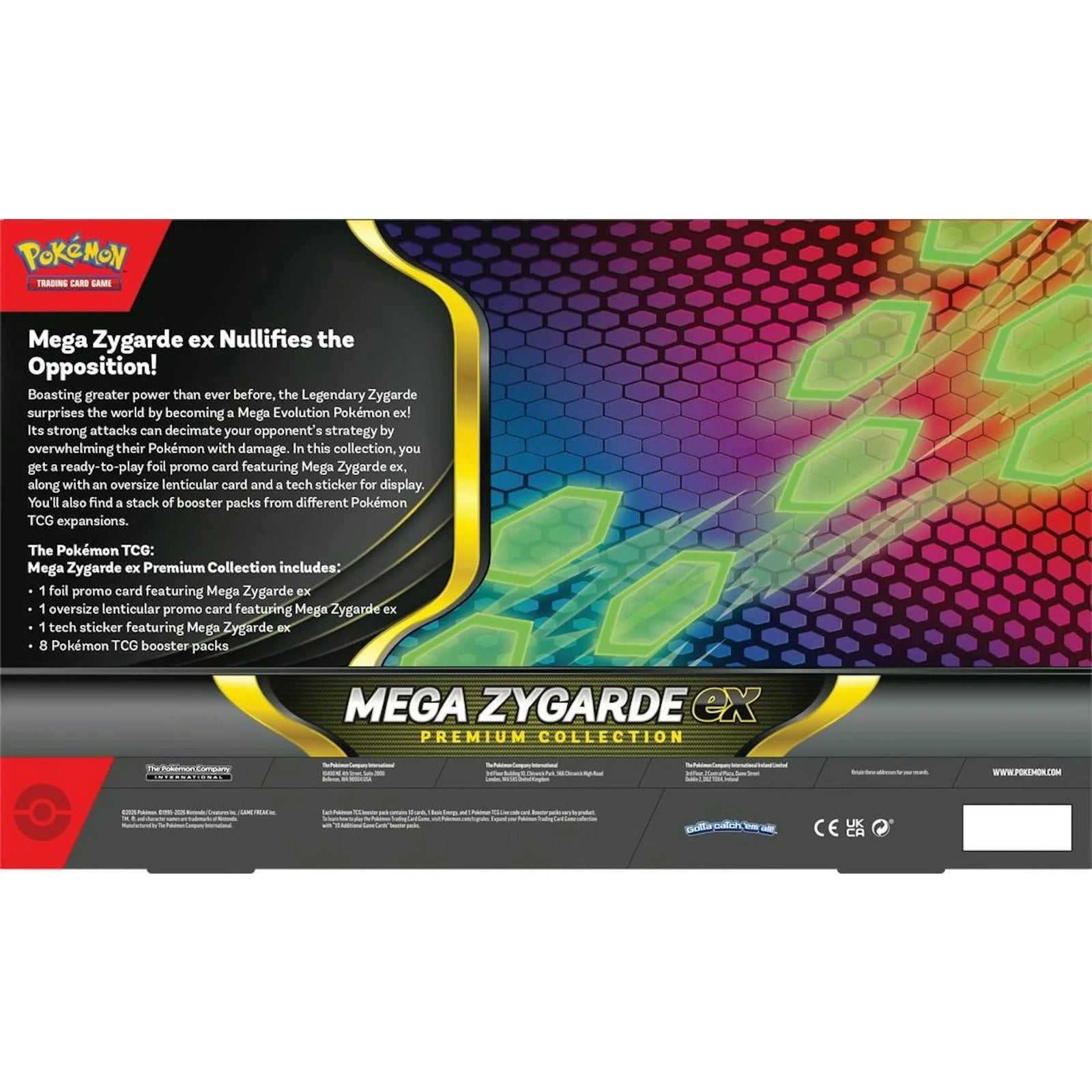 DRAFT - Pokemon Mega Zygarde ex Premium Collection Box | Sealed