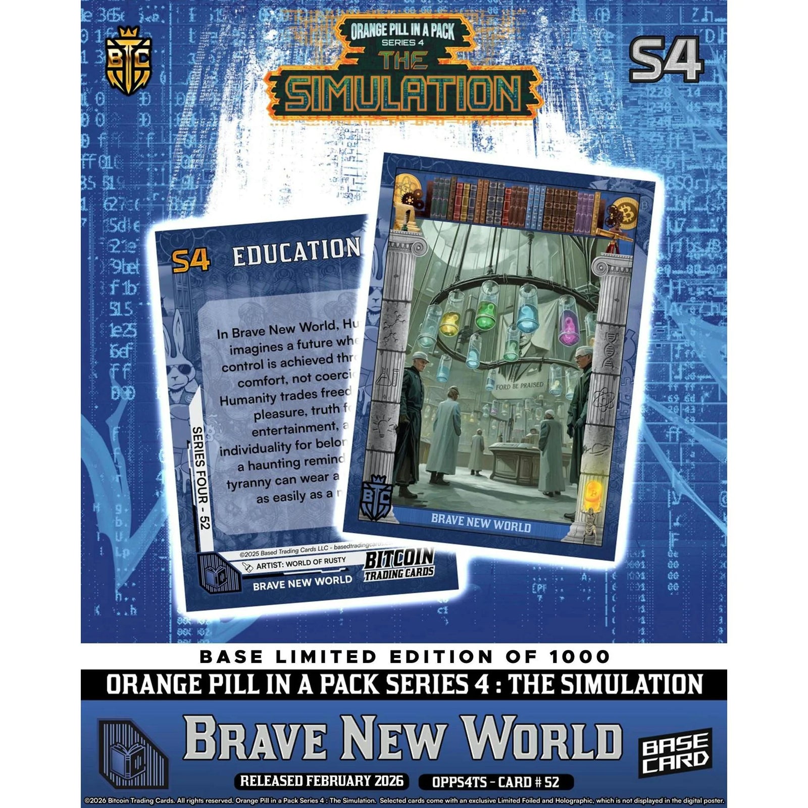 DRAFT - 2026 Based Trading Cards Series 4 The Simulation Hobby Box | dacardworld:BVED0XSPAF
