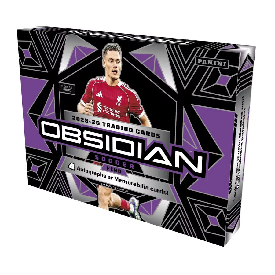 2025-26 Panini Obsidian Soccer Hobby Box | Presell (Ships Sealed Only)