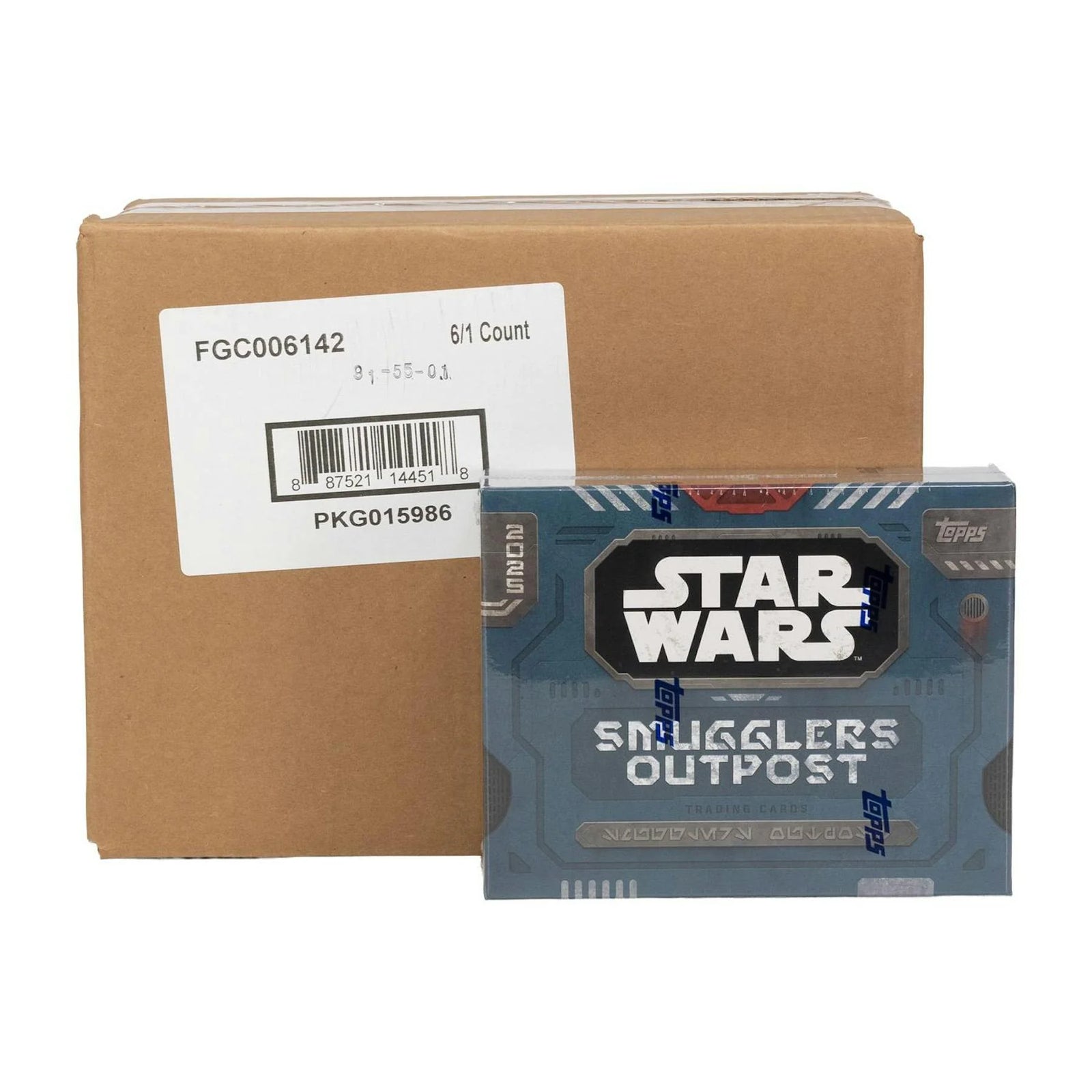 DRAFT - 2025 Topps Star Wars Smugglers Outpost Hobby 6-Box Case