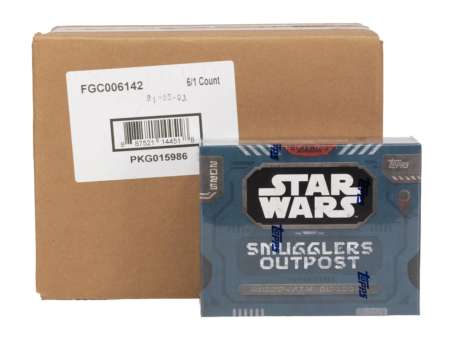DRAFT - 2025 Topps Star Wars Smugglers Outpost Hobby 6-Box Case