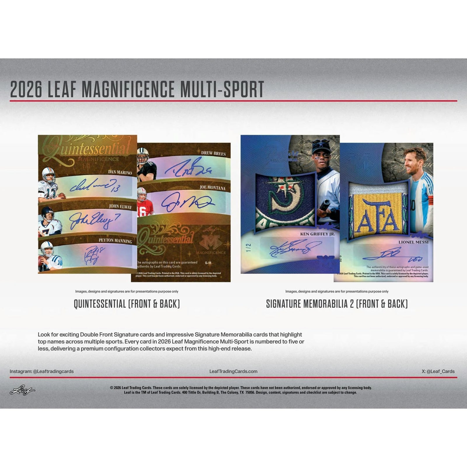 DRAFT - New 2026 Leaf Magnificence Hobby 10-Box Case