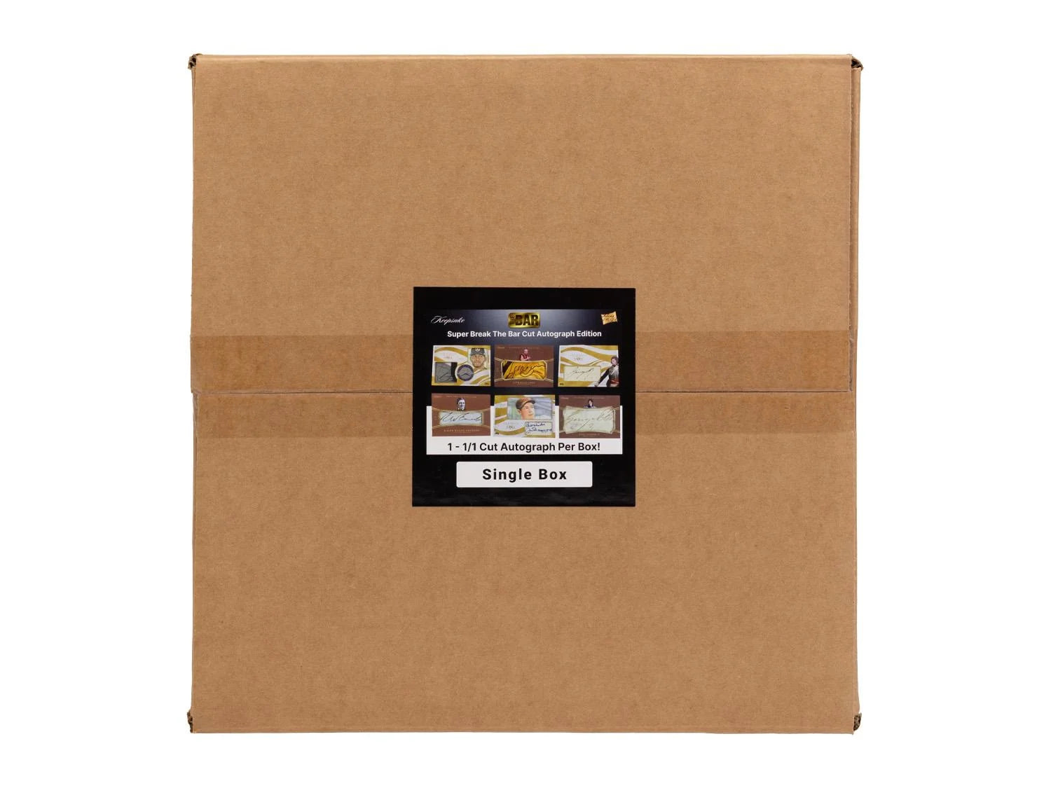 DRAFT - 2026 Keepsake The Bar Cut Autograph Hobby Box | Entertainment Cards