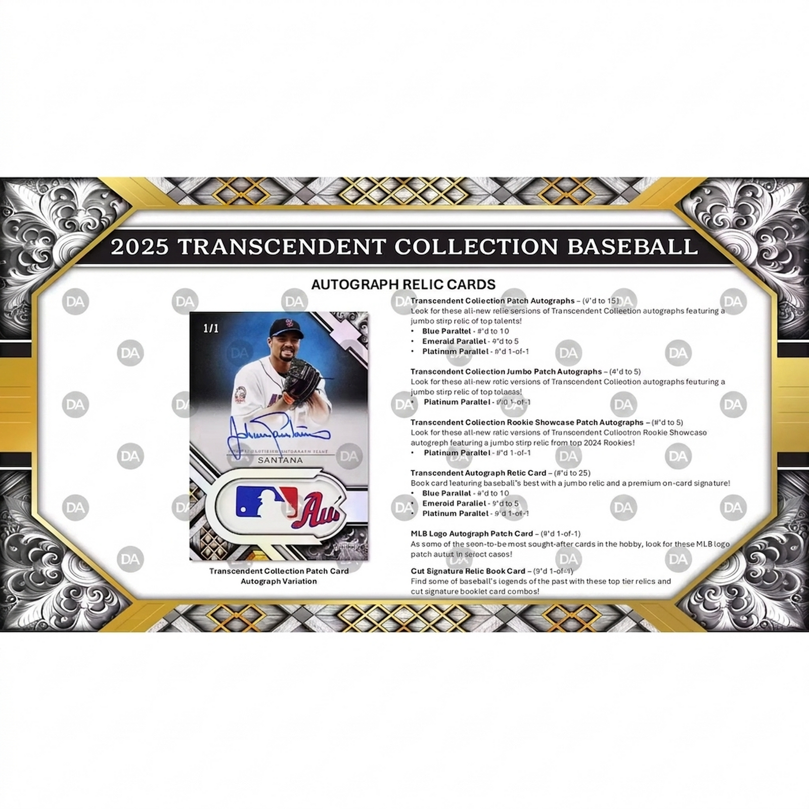 2025 Topps Transcendent Collection Baseball Hobby Case (Ships Sealed Only)