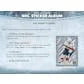 DRAFT - New 2022/23 Topps NHL Hockey Sticker Collection 16-Box Case