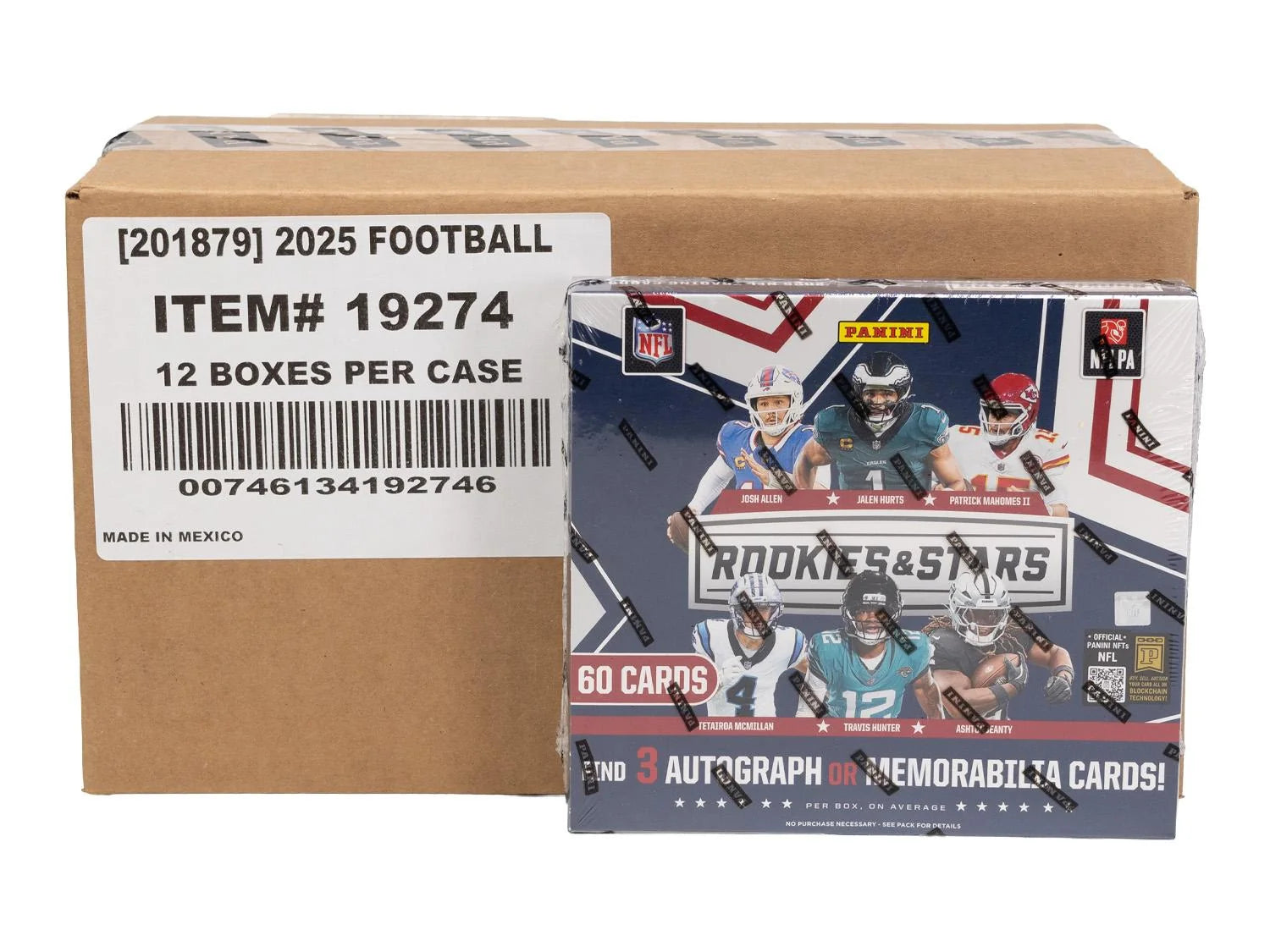 DRAFT - 2025 Panini Rookies & Stars Football Hobby Preferred 12-Box Case